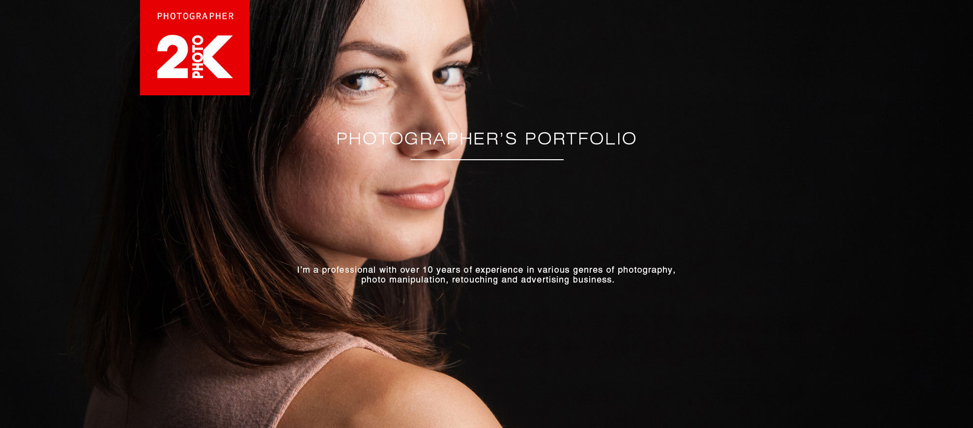 Photographer portfolio